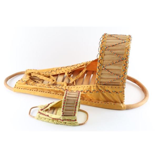 Lot of 2 Cradleboards