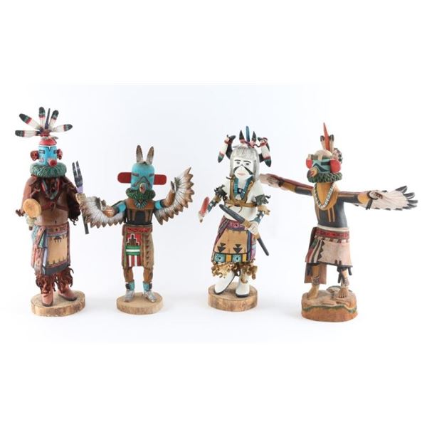 Lot of 4 Hopi Kachinas