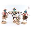 Image 1 : Lot of 4 Navajo Kachinas