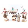 Image 2 : Lot of 4 Navajo Kachinas