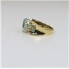 Image 4 : Bright Contemporary Aquamarine Ring