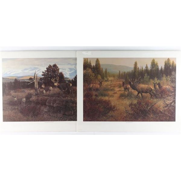 Lot of 2 Fine Art Prints