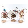Image 1 : Lot of 3 Navajo Kachinas