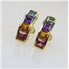 Image 2 : Vibrant 18 karat Multi-Colored Gemstone