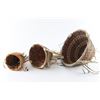 Image 2 : Lot of 3 Apache Burden Baskets