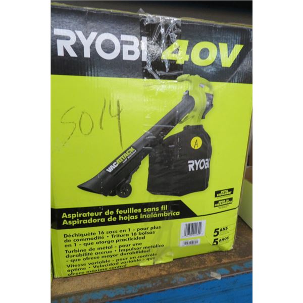 Ryobi 40V Cordless Leaf Vacuum