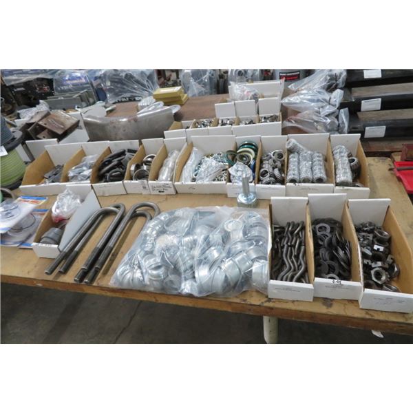 Lot of Bearings & Trailer Hardware