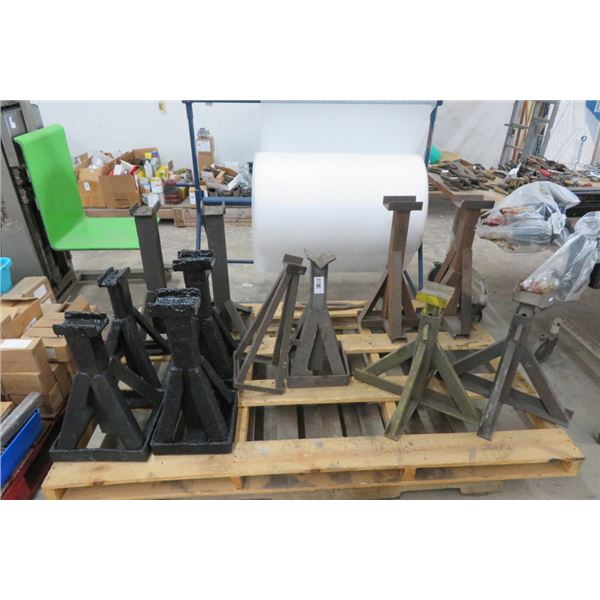 6-Large Jack Stand Pairs - 6 X $