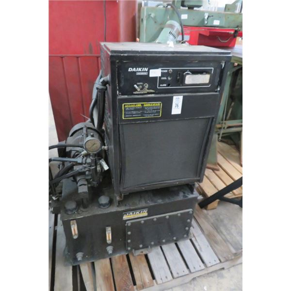 Daiken AKD54K Oil Hydraulic Cooling Unit