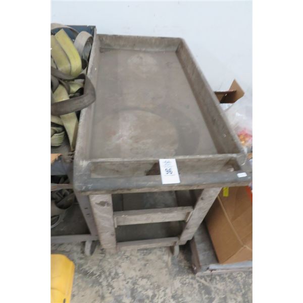 Plastic 3 Shelf Tool Cart