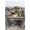 Image 1 : 2 Shelf Metal Shop Cart