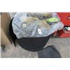 Image 1 : Roll of Black Fabric