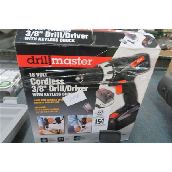 Drill Master Cordless Drill