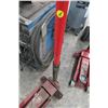 Image 2 : Pittsburgh Red Hydraulic Floor Jack - 3 Ton