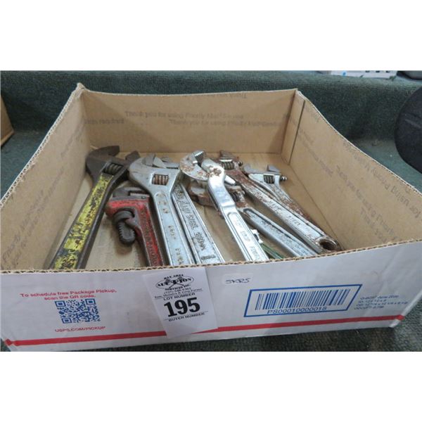 Lot of Crescent Wrenches