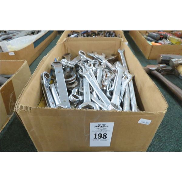 Lot of Open End Wrenches