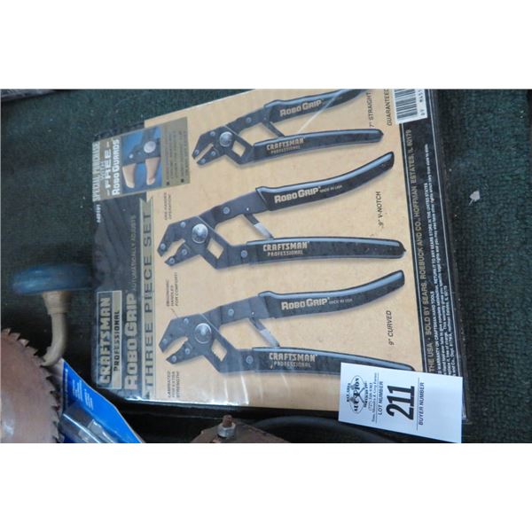 Craftsman 3 Pc. Plier Set, Circular Saw & Hand Drill