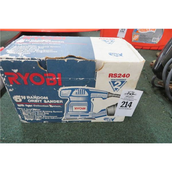 Ryobi 5" Orbit Sander