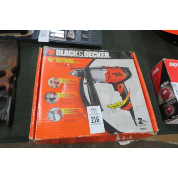 Black & Decker 1/2" Hammer Drill