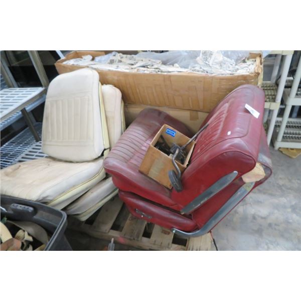 Pallet Lot of Car Seats, Asst. Body Parts