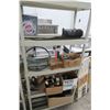 Image 1 : Plastic 5 Shelf Rack w/Contents