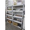 Image 1 : Plastic 5 Shelf Racks 2 x $