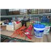 Image 1 : Lot of Joint Compound, Ext. Cord & Aerosol Paint