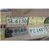 Image 2 : 15 Vintage License Plates 15 X $