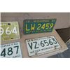 Image 3 : 15 Vintage License Plates 15 X $