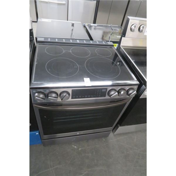 LG Flat Top Range/Oven Black S/S