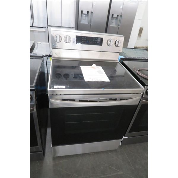 LG Flat Top Range/Oven Black S/S