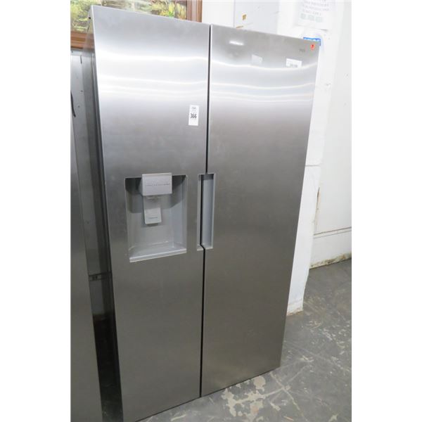 Insignia S/S Side by Side Ref/Freezer (Dings) on Door