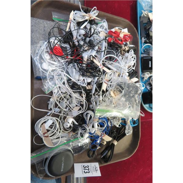 Tray Lot of Asst. Ear Buds