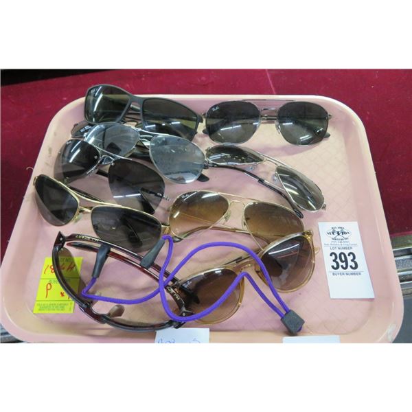 9-Ray Ban Sunglasses - 9 X $