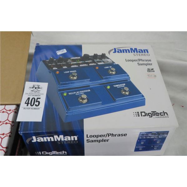 Jam Man Looper/Phrase Sampler