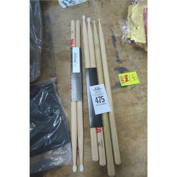 3-Drum Stick Sets - 3 X $