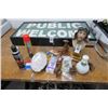 Image 1 : Religious Statuary, Animal Motif Napkin, Lighter Fuel