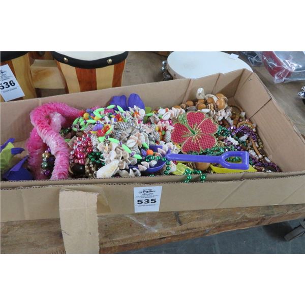 Box Lot of Beads & Necklaces