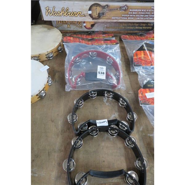 4-Tambourines - 4 X $