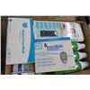 Image 2 : Box Lot of Saline Wound Washer & Blood Sugar Tester