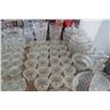 Image 4 : Lot of Pressed Crystal Punch Bowl, Glassware &