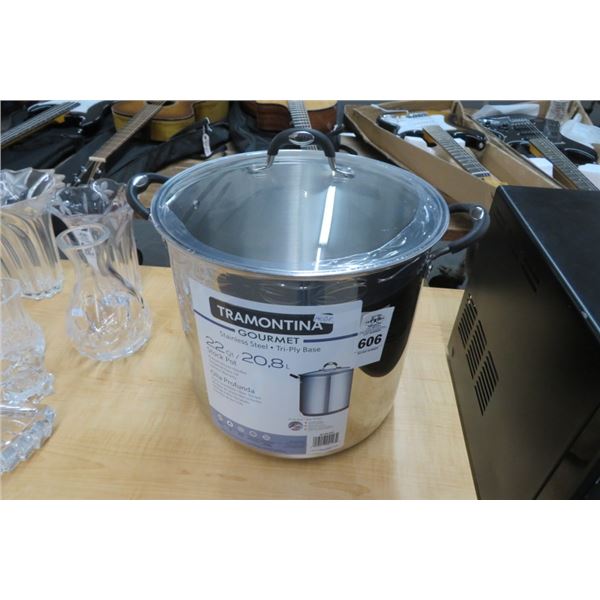 Stockpot w/Lid - 22 Qt.