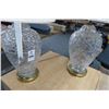 Image 2 : Etched Glass Lamps (2)
