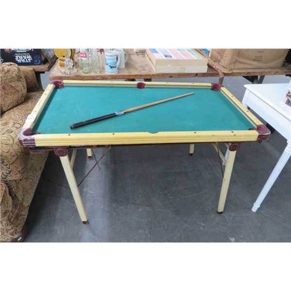 Folding Billiards Table