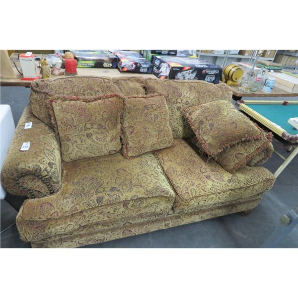 Decorative Fabric Loveseat