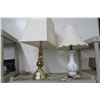Image 1 : Brass & Ceramic Table Lamps (2)