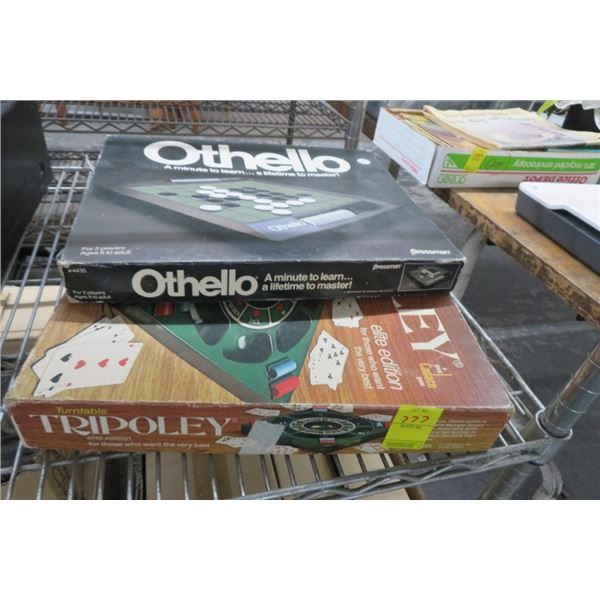 Othello & Tripoley Board Games