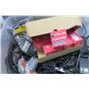Image 2 : Tub of Asst. Wiring, Power Strips & Gas Caps