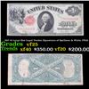 Image 1 : 1917 $1 Large Size Legal Tender, Signatures of Spellman & White, FR39  Grades vf+