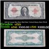 1923 $1 Large Size Rare Red Seal  United States Note FR-40 Grades vf+